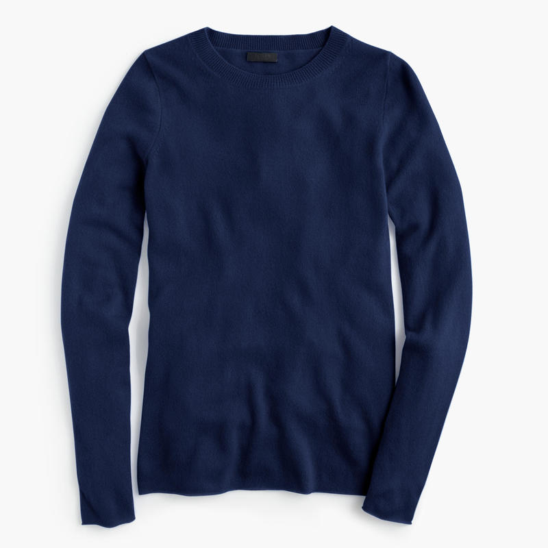 J.Crew Italian cashmere long-sleeve sweater