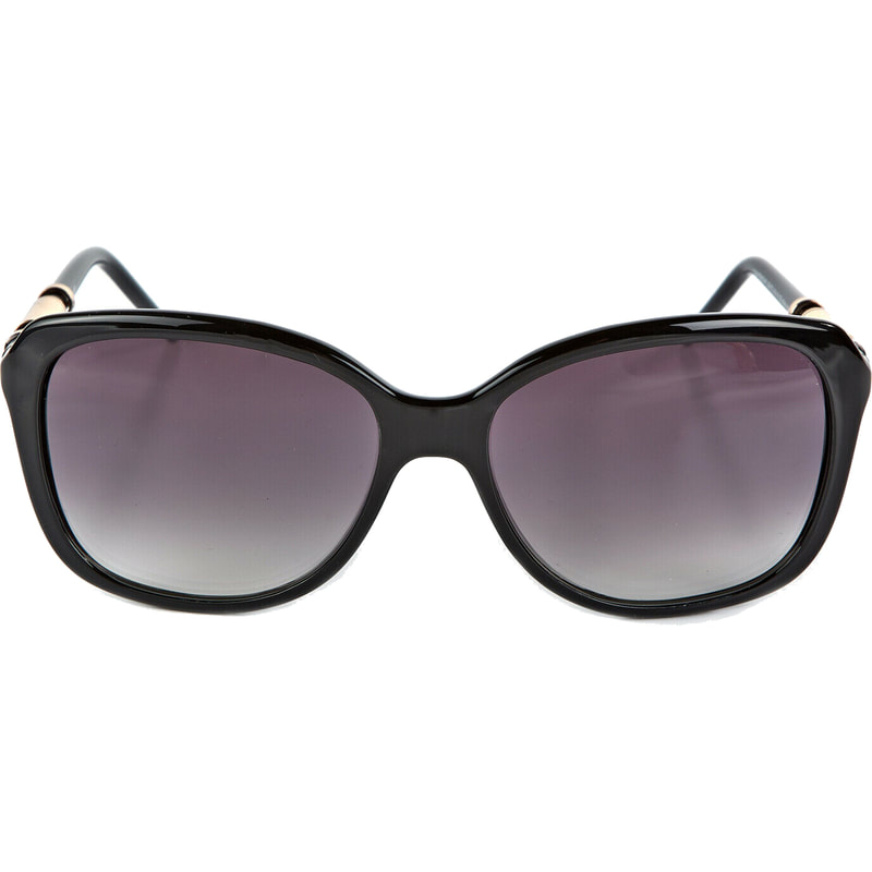 Givenchy SGV773 Sunglasses Black Frame / Grey Gradient Lens