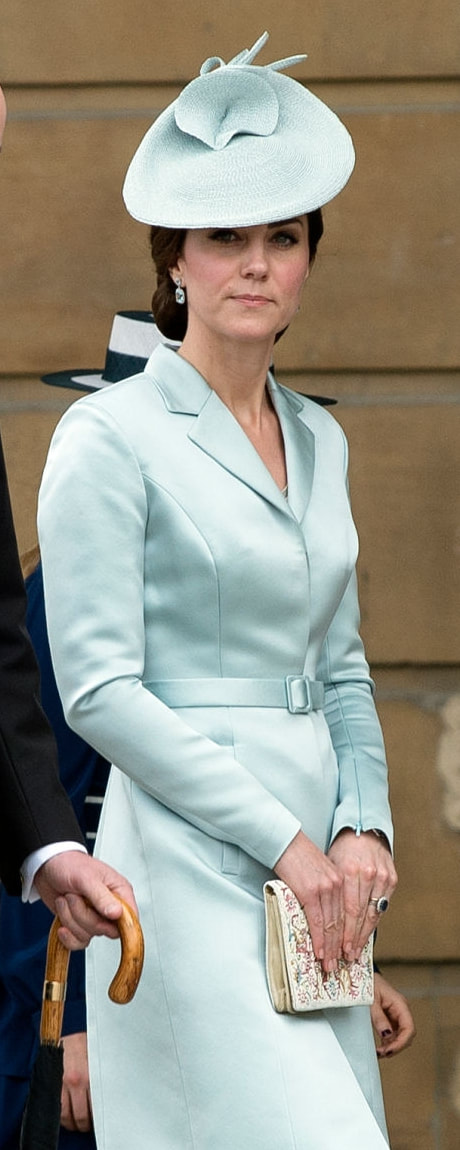 Josef Point de Beauvais Beaded Flap Clutch as seen on Kate Middleton, Duchess of Cambridge.