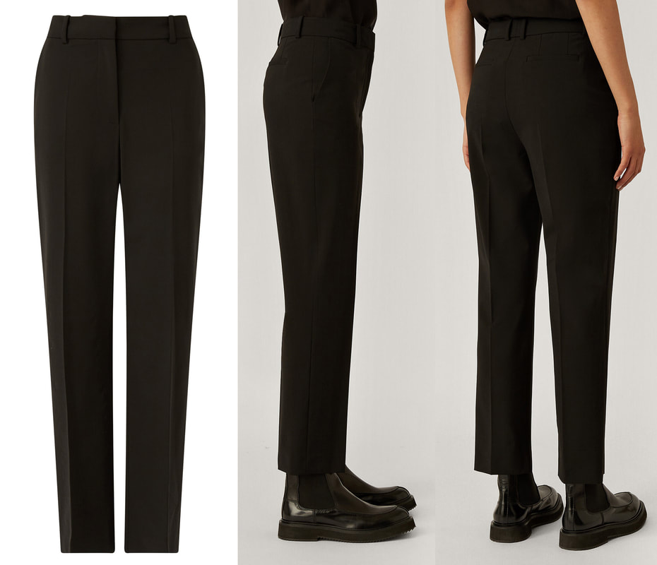JOSEPH Coleman Light Wool Suiting Trousers