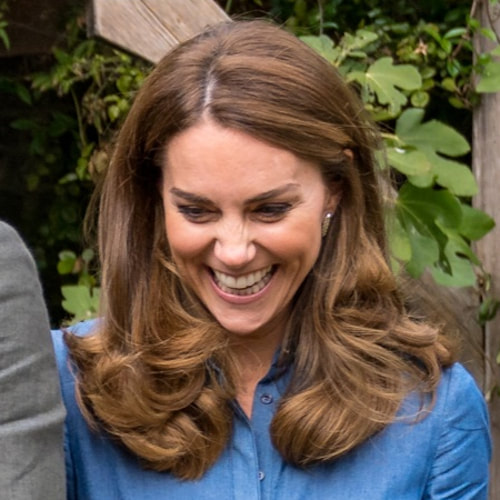 Duchess Kate Middleton wears Patrick Mavros Pangolin Haka Earrings