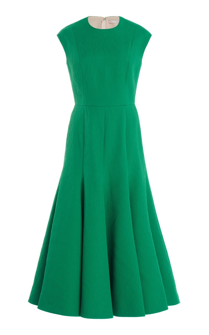 Emilia Wickstead green denver dress