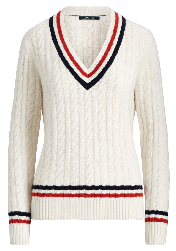 LAUREN Ralph Lauren Cable-Knit Cricket Sweater