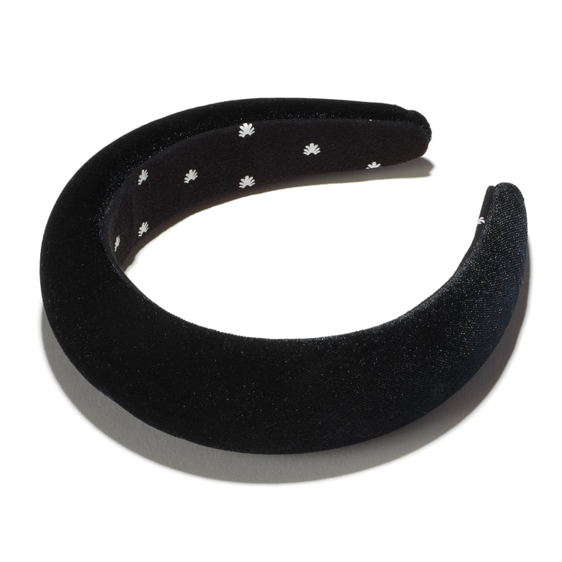Lele Sadoughi Padded Velvet Headband