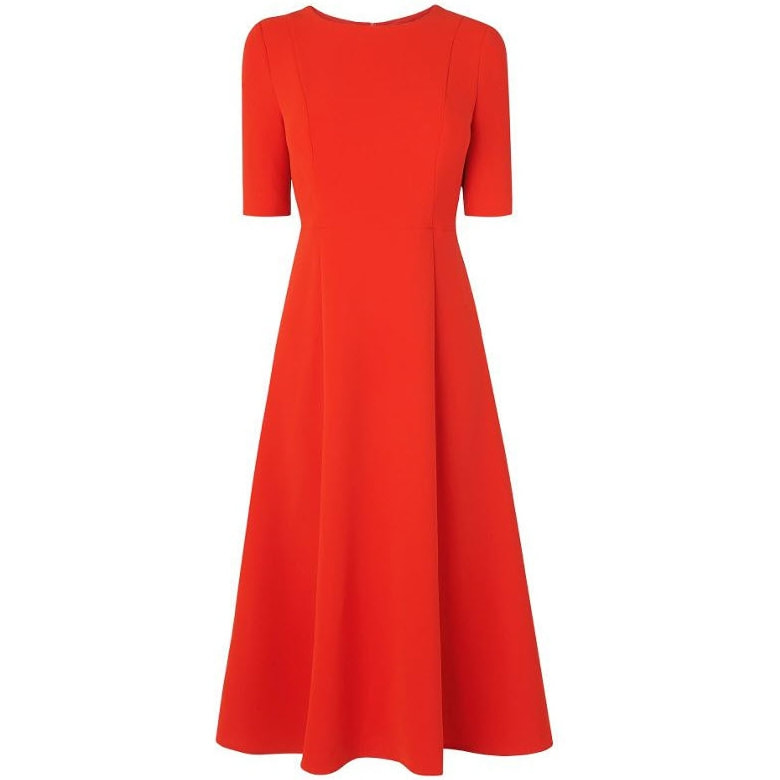 LK Bennett Cayla Cardinal Red Dress