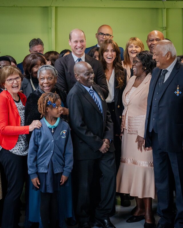 Prince William and Catherine, Princess of Wales celebrate the 75th anniversary of the arrival of the HMT Empire Windrush to the UK and mark the start of Black History Month on 3rd October 2023