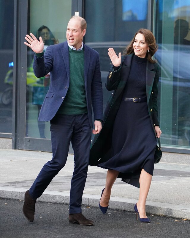 Prince William and Catherine, Princess of Wales visited Merseyside on 12the January 2023