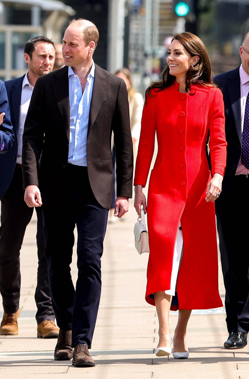 Prince William and Catherine, Princess of Wales visited the Dog & Duck pub in Soho on 4th May 2023 ahead of the Coronation Weekend.