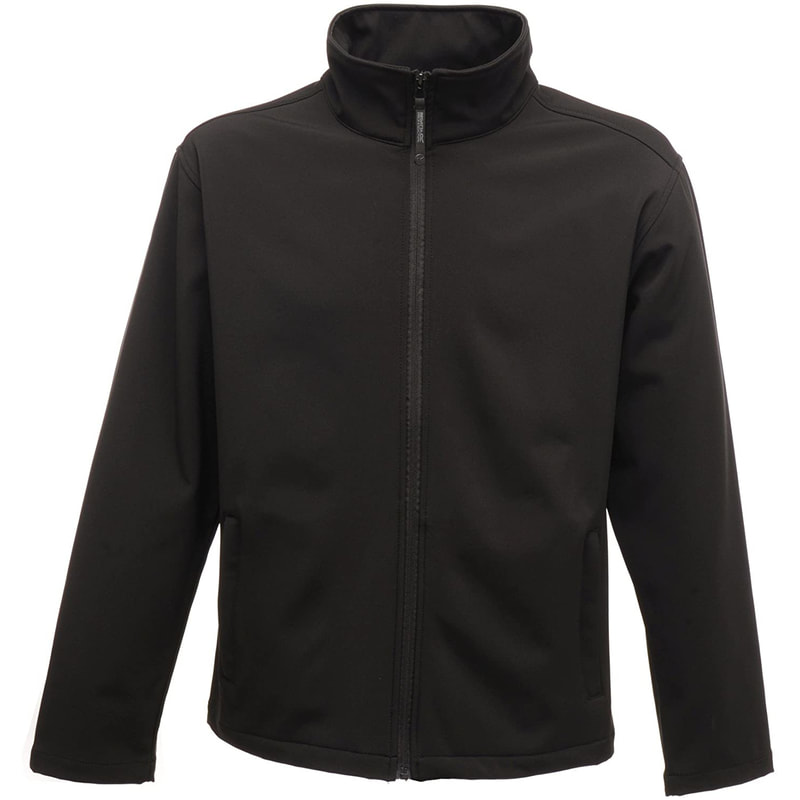 Regatta Professional Print Perfect Softshell Jacket in Black