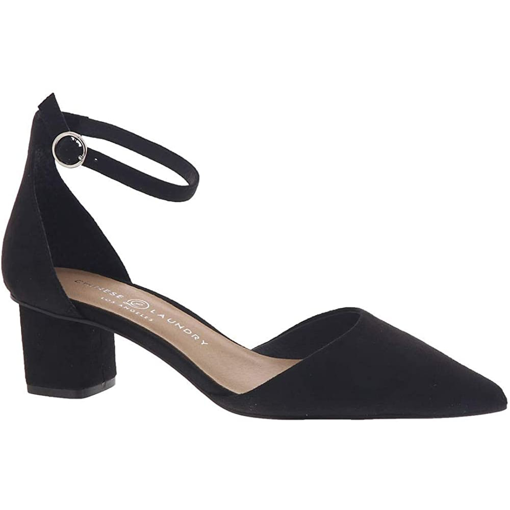 Gianvito Rossi Mila Black Suede Ankle Strap D'orsay Pumps - Kate 