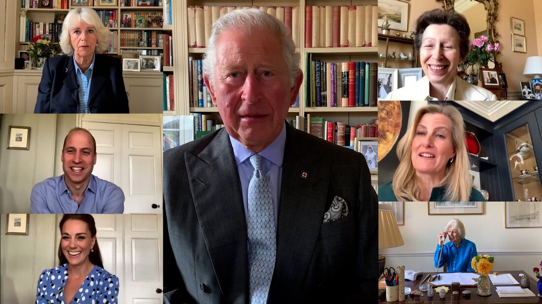 Royal family joined forces for a video thanking nurses on International Nurses Day