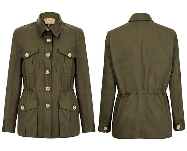 Troy London 'The Tracker' Jacket in Olive