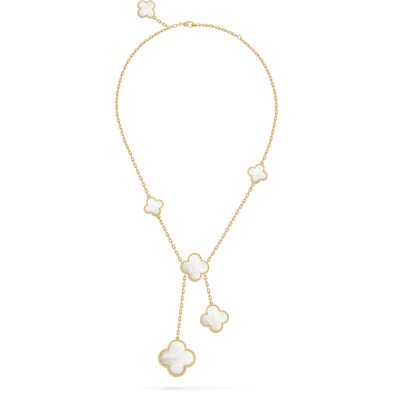 Van Cleef & Arpels Magic Alhambra Necklace with 6 Motifs - Kate ...
