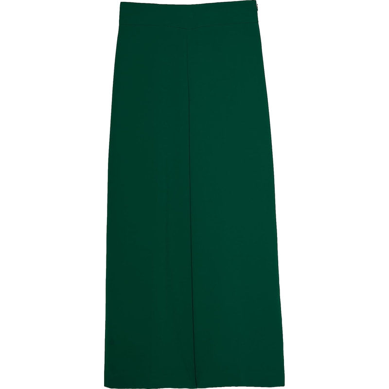 Zara Green High Waist Culottes